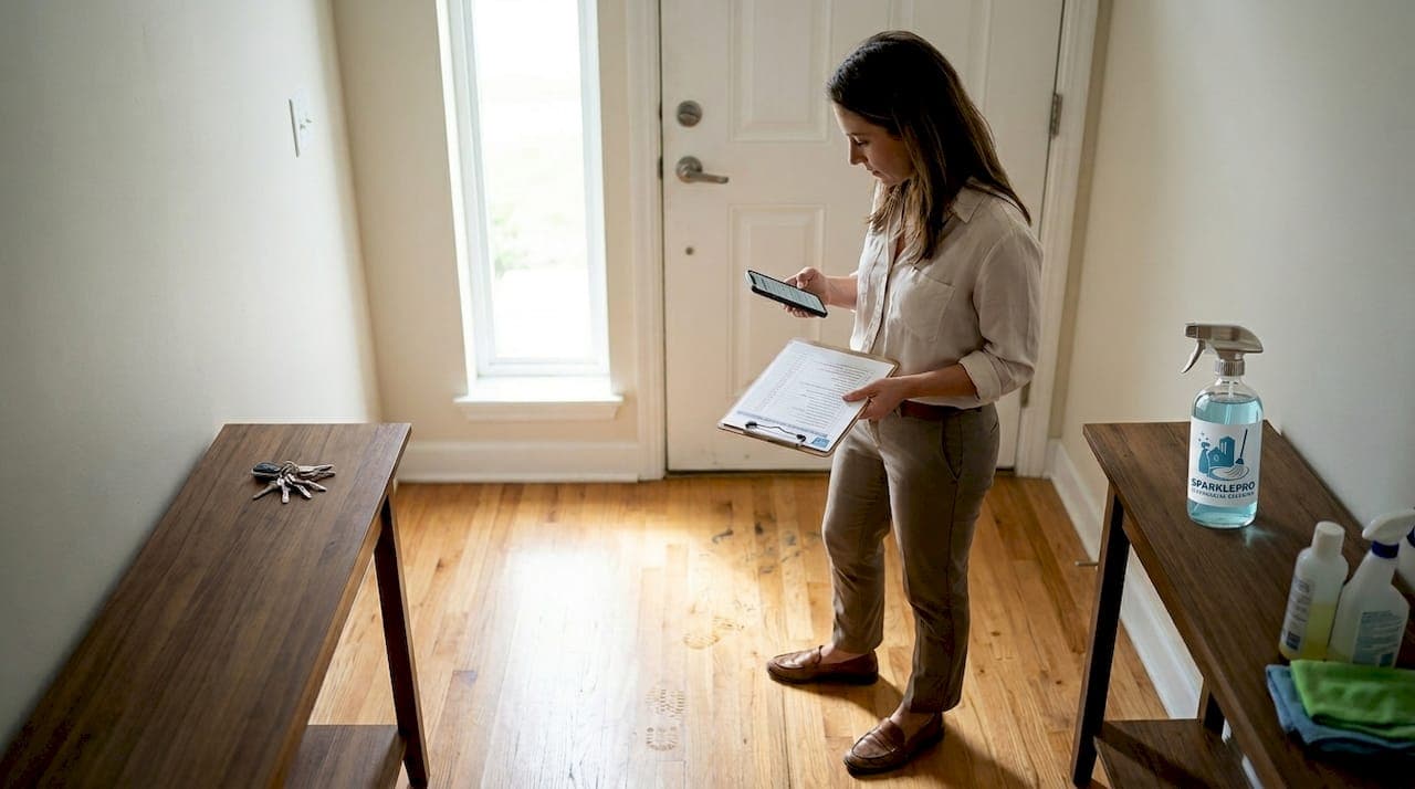 Move-out cleaning workflow: efficient turnover guide