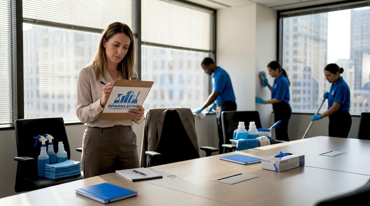 Office cleaning checklist every property manager needs