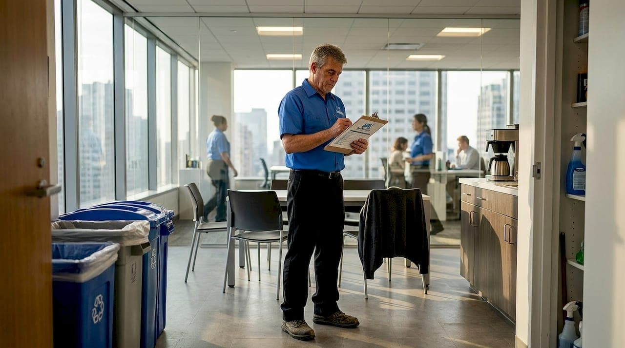 How to master the office janitorial process for results