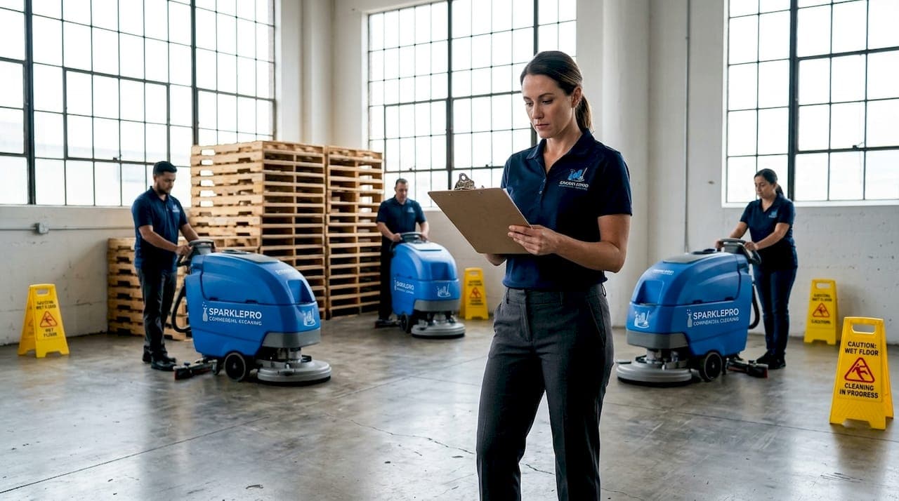 What Is Large-Scale Facility Cleaning for Managers