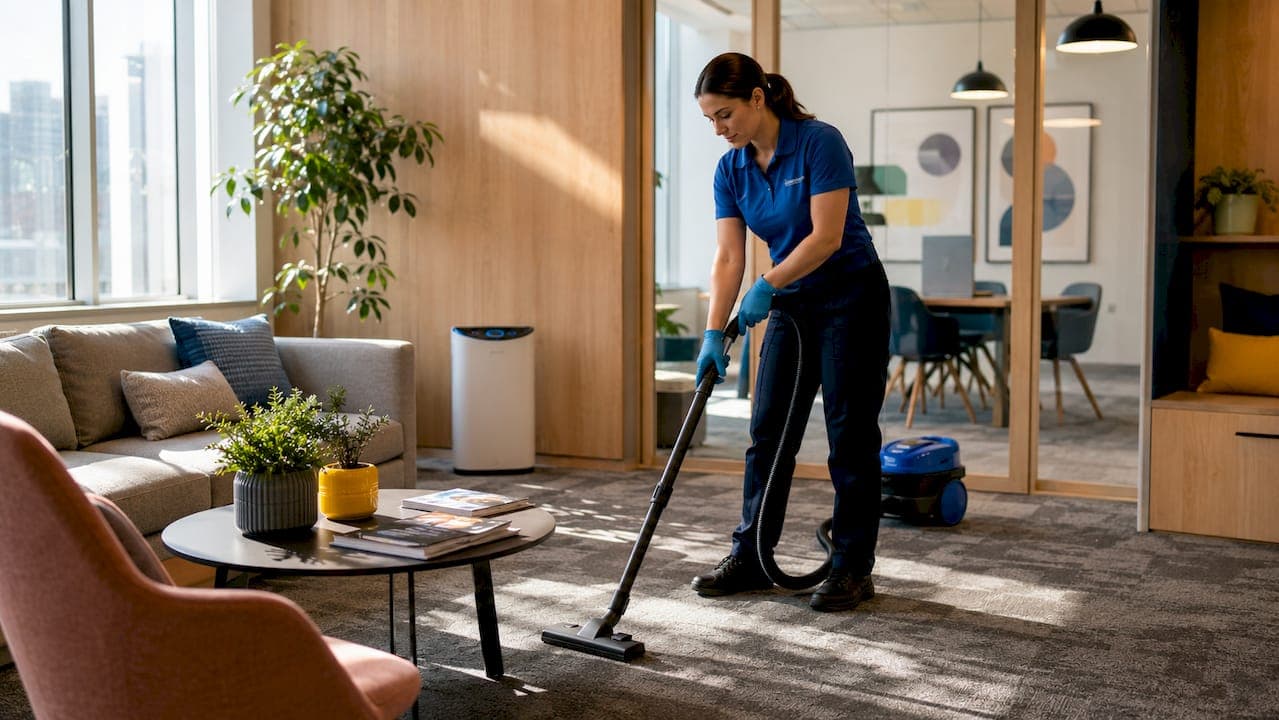 Cleaning's Role in Indoor Air Quality for Commercial Buildings