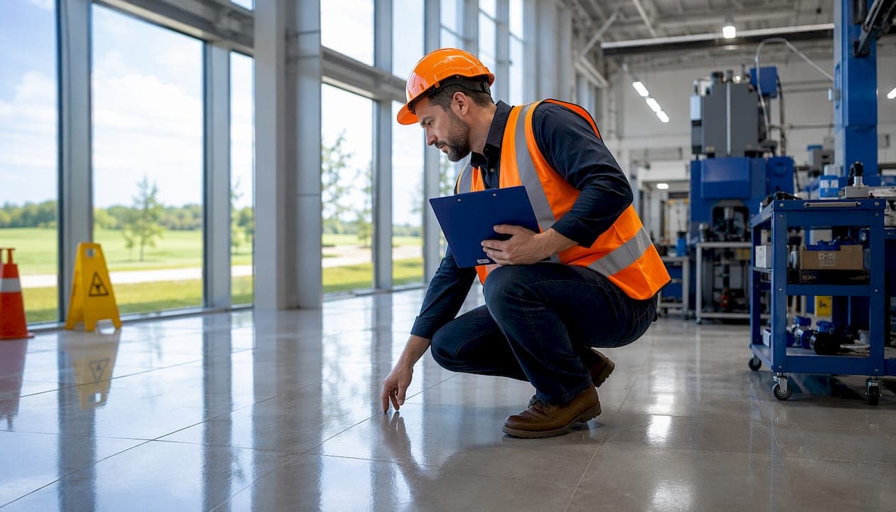 Why Clean Manufacturing Facility Floors: Safety and Uptime