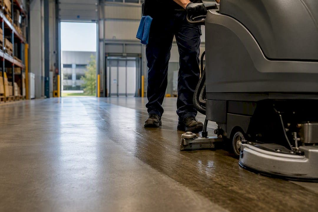 Map Machines to Zones: Warehouse Floor Scrubbing for Facility Managers