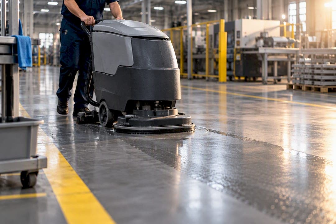 Keep Production Up: Manufacturing Floor Cleaning for Facility Managers