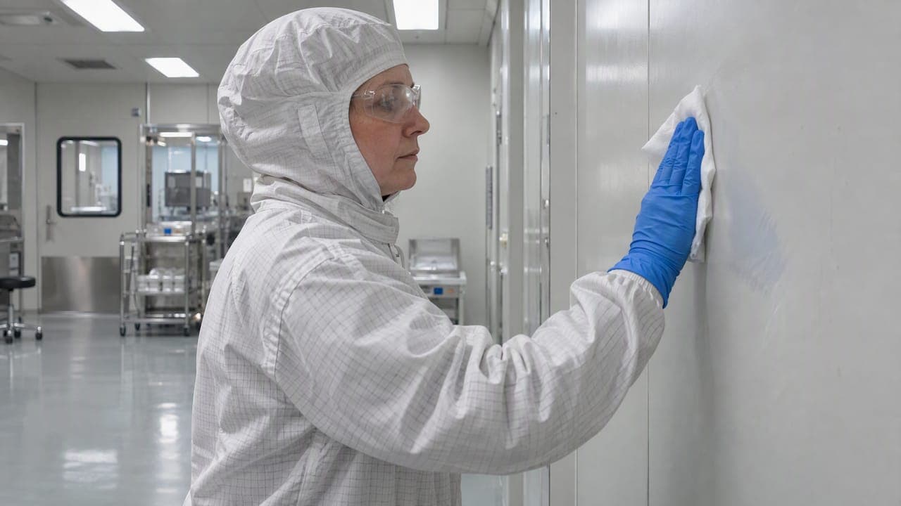 ISO 14644 Part 13: Five Cleaning Steps for Cleanroom Managers