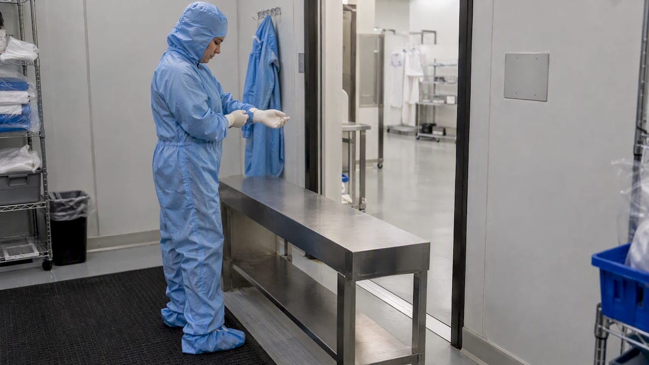 Gowning Room Cleaning: Six Entry Steps That Protect Cleaning Results